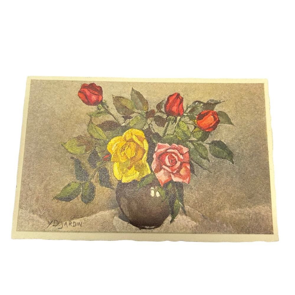Lot of 13 Flowers Stehli Vintage Swiss Floral Postcards Unused Botanical - Picture 8 of 16
